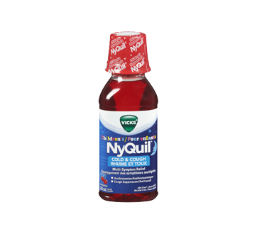 Image of product Vicks - NyQuil Children's Cold & Cough Relief, 236 ml, Cherry
