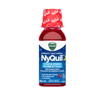Nyquil Children S Cold Cough Relief 236 Ml Cherry Vicks Syrup Jean Coutu