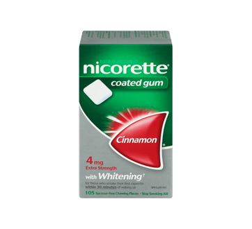 Image 3 of product Nicorette - Nicorette Gum, 105 units, 4 mg, Cinnamon