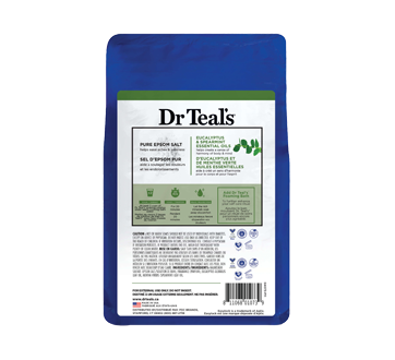 Image 2 of product Dr Teal's - Pure Epsom Salt Soaking Solution Relax & Relief, 1.36 kg, Eucalyptus and spearmint