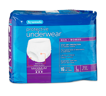 Image of product Personnelle - Protective Underwear, 16 units, Large