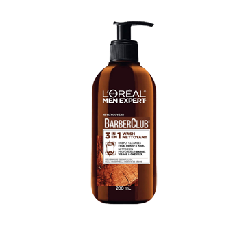 Men Expert Face Wash 3-In-1 Cleanser Face, Beard + Hair Wash, 200 ml