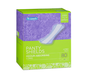 Image of product Personnelle - Panty Shields Odour-Absorbing Long, 80 units, Light