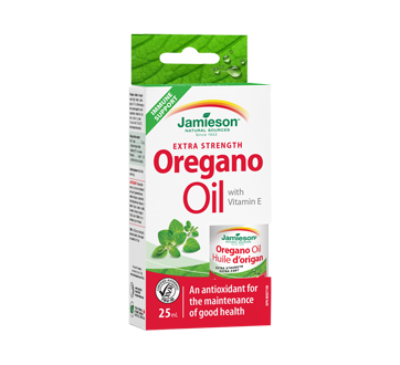 Image 1 of product Jamieson - Extra Strength Oregano Oil with vitamin E, 25 ml