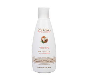 Tropical Coconut Aromatherapy Foam Bath, 750 ml