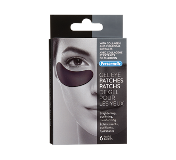 Image of product Personnelle - Eye Patch Charcoal, 6 units