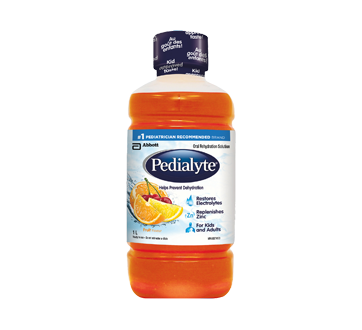 Image of product Pedialyte - Electrolyte Drink Oral Rehydration Solution, 1 L, Fruit