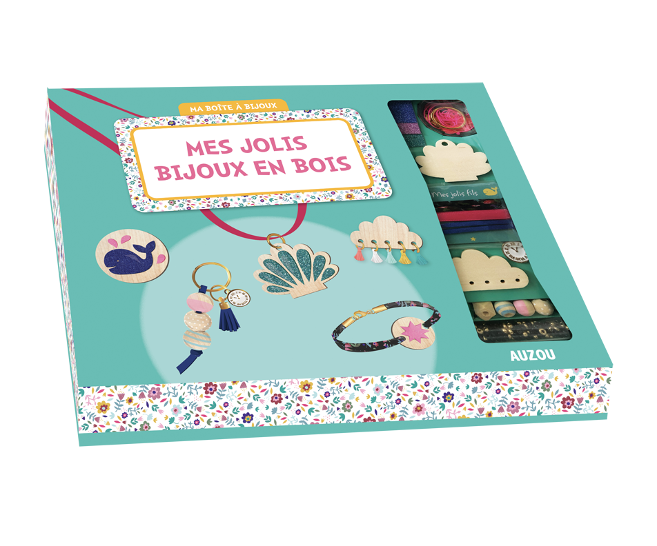 My Lovely Wooden Jewelry, 1 unit Auzou Arts and crafts Jean Coutu