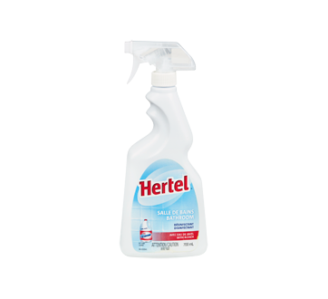 Image 3 of product Hertel - Disinfectant Bathroom Cleaner with La Parisienne Bleach, 700 ml, Bleach