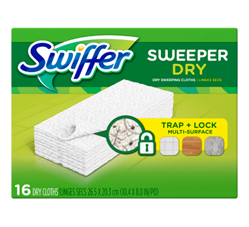 Sweeper - Dry Sweeping Cloths, 16 units, Unscented