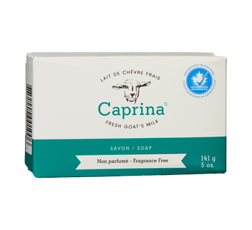 Image of product Caprina - Fresh Goat's Milk Soap, 141 g, Fragrance free
