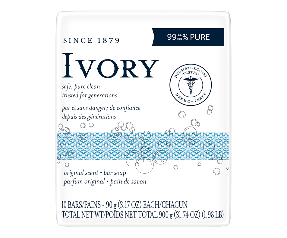 Bar Soap, Original, 887 ml Ivory Bar soaps Jean Coutu