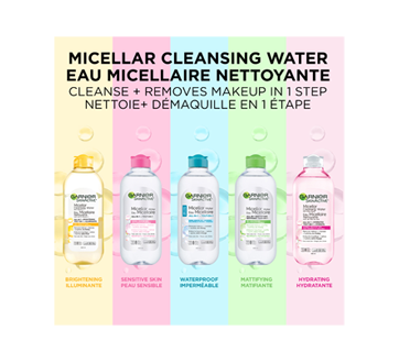 Image 5 of product Garnier - SkinActive Micellar Cleansing Water All-in-1 Waterproof, 400 ml