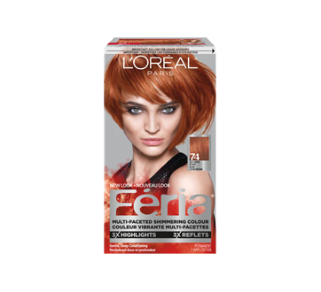 Image 1 of product L'Oréal Paris - Féria - Haircolour, 1 unit 74 - Deep Copper Blonde Warmer