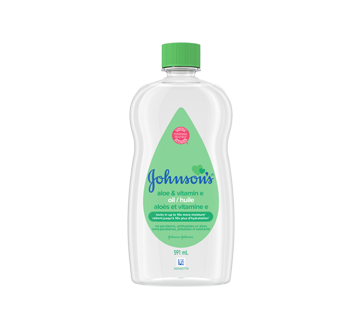 Image of product Johnson's Baby - Baby Oil, 591 ml, Aloe Vera & Vitamin E