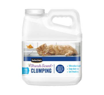 Scented Cluming Cat Litter, 7 kg