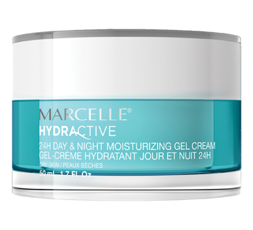 Hydractive 24H Day & Night Moisturizing Gel Cream, 50 ml, Dry Skin