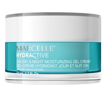 Hydractive 24H Day & Night Moisturizing Gel Cream, 50 ml, Dry Skin