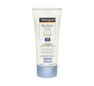 Ultra Sheer Face Sunscreen SPF 45, 88 ml – Neutrogena : Sunscreen