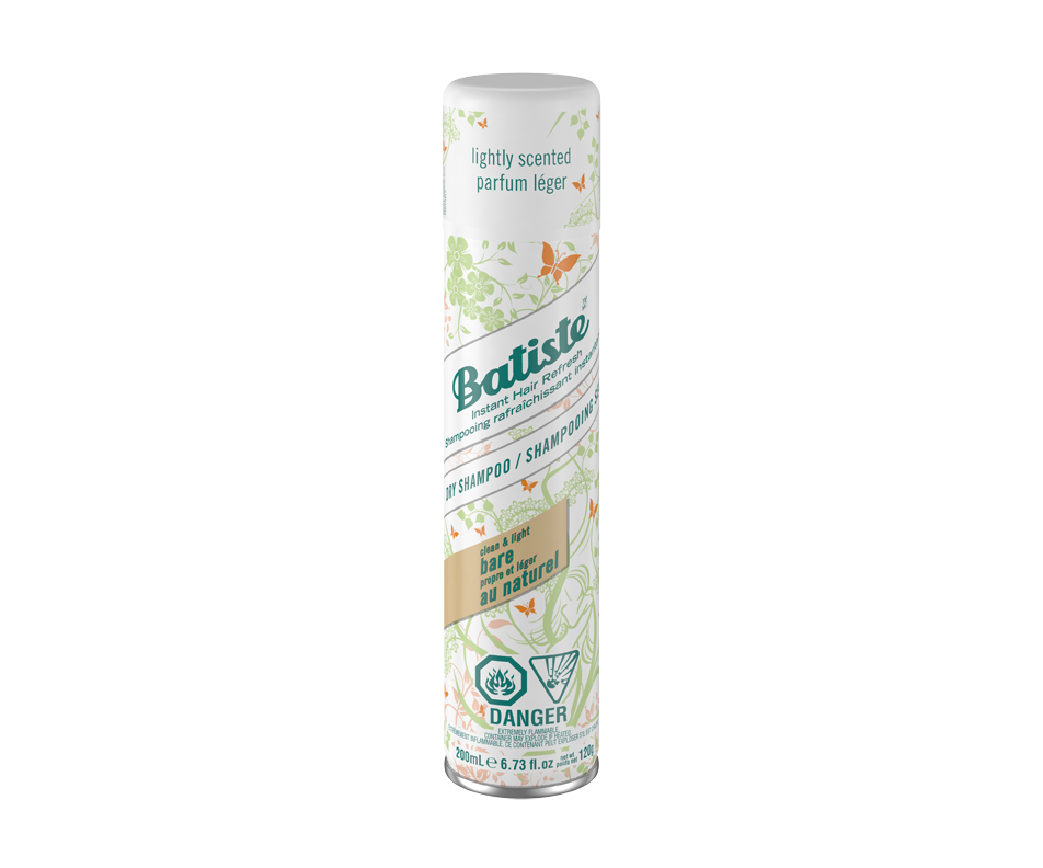 Dry Shampoo, Bare, 200 ml Batiste Dry Jean Coutu
