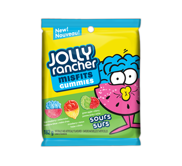 Image of product Hershey's - Jolly Rancher Misfits Sours, 182 g