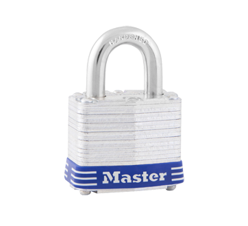 Laminated Steel Padlock Model 3D, 1 unit
