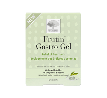 Image 1 of product New Nordic - Frutin Gastro Gel Chewable Tablet, 48 units