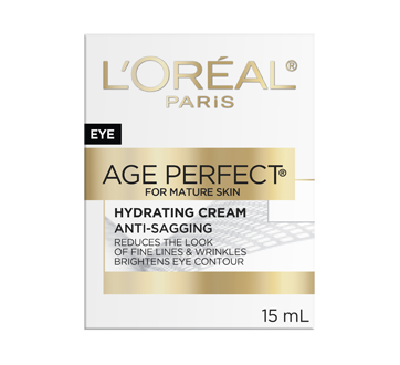 Image 2 of product L'Oréal Paris - Age Perfect Hydrating Cream Anti-Sagging for Eye, 15 ml, Soy-Ceramide