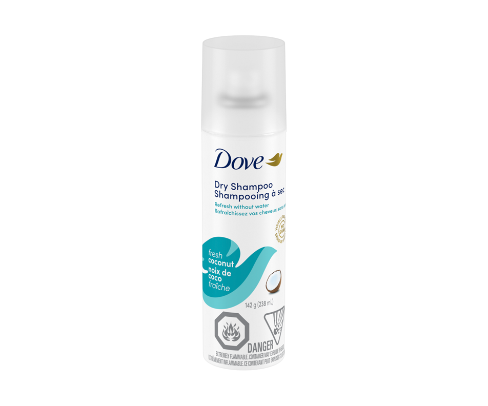 Dry Shampoo, Fresh Coconut, 142 g Dove Dry Jean Coutu