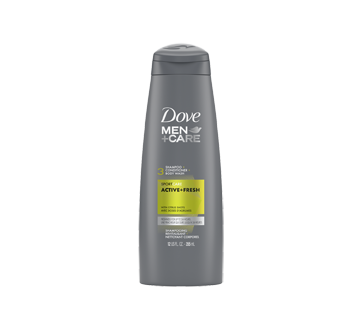 Image of product Dove Men + Care - Sport Care Shampoo, Conditioner & Deodorizer, 355 ml, Active + Fresh