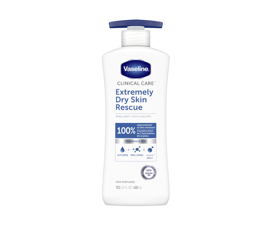 Extremely Dry Skin Rescue Healing Moisture Lotion, 400 ml Vaseline