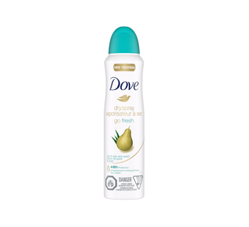 Go Fresh Antiperspirant Dry Spray, 107 g, Pear & Aloe
