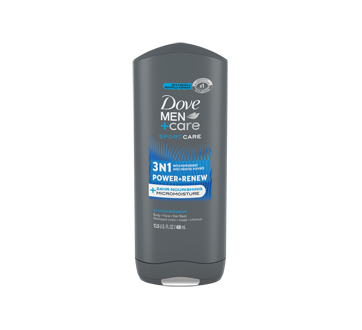 Image of product Dove Men + Care - SportCare Power+Renew Body & Face Wash, 400 ml