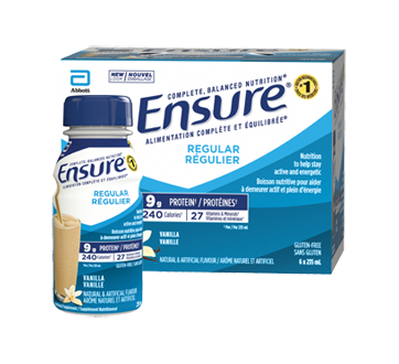 Image 1 of product Ensure - Meal Replacement 9.4g Protein Drink, 6 x 235 ml, Vanilla