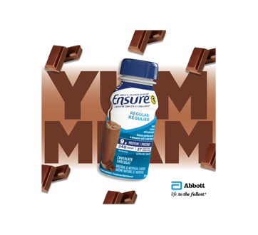 Image 5 of product Ensure - Meal Replacement 9.4g Protein Drink, 6 x 235 ml, Chocolate