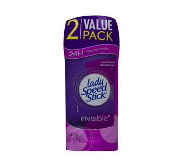 Anti-Perspirant Invisible Stick, 2 x 70 g, Cool & Fresh