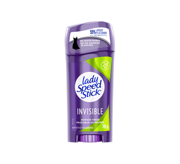 Invisible Antiperspirant, 70 g, Powder Fresh