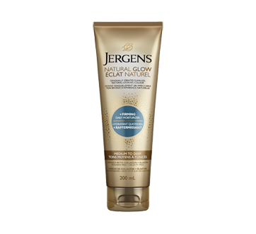Image 1 of product Jergens - Natural Glow + Firming Daily Moisturizer Medium to Deep, 200 ml