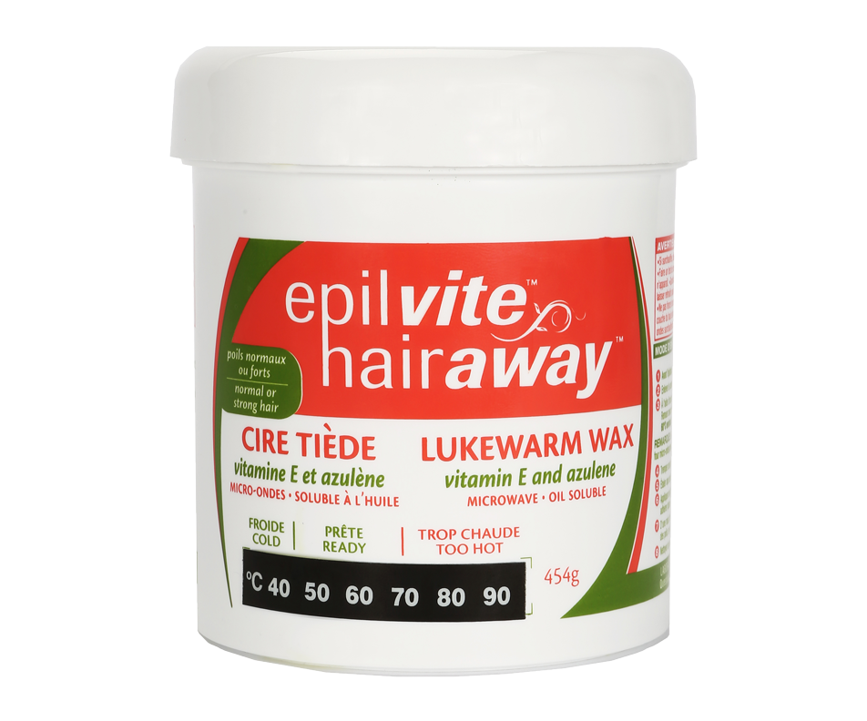 Lukewarm Wax Vitamin E and Azulen, 454 g Epil Vite Wax hair removal