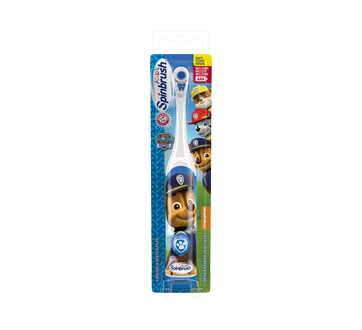 Kid's Spinbrush Paw Patrol Powered Toothbrush, 1 unit, Soft