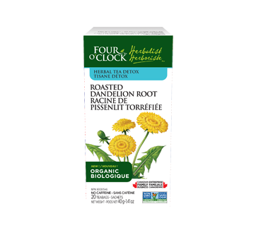 Roasted Dandelion Root Herbal Tea, 20 units