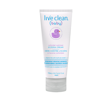 Image of product Live Clean - Baby Colloidal Oatmeal Eczema Cream, 170 ml