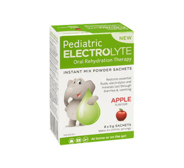 Image 2 of product Pediatric Electrolyte - Pediatric Electrolyte powder, 8 X 5 g, Apple