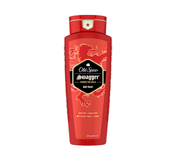 Red Collection Body Wash for Men, 473 ml, Swagger 