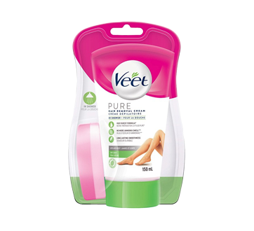 In-Shower Hair Removal Cream with Silky Fresh Legs & Body Dry Skin, 150 ml