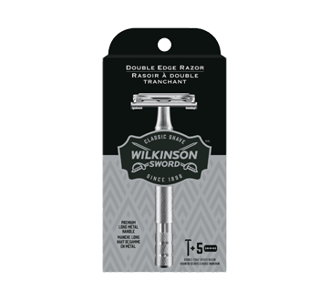Double Edge Safety Razor, 6 units