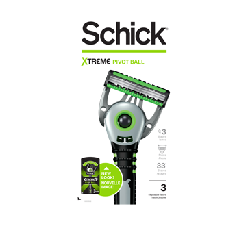 Image 1 of product Schick - Schick Xtreme 3 Pivot Ball Disposable Razors, 3 units