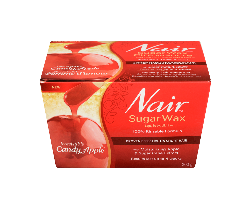 Hair Remover, Sugar Apple, 300 g Nair Wax hair removal Jean Coutu