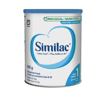 Image 1 of product Similac - Lower Iron Milk-Based Infant Formula, 850 g