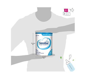 Image 7 of product Similac - Lower Iron Milk-Based Infant Formula, 850 g